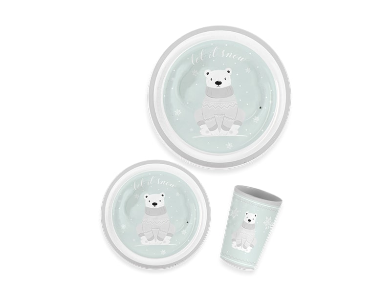 Wholesale Kids Plastic Dinnerware | Bulk Buy Christmas Homeware Wholesale Christmas Dinnerware