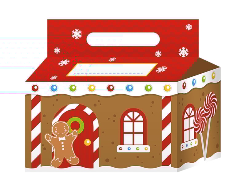 Wholesale Gingerbread House Treat Boxes | Bulk Buy Christmas Kitchenware christmas kitchen wholesale uk