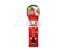 Wholesale Small Squeaking plush nutcracker | wholesale christmas dog toys Wholesale Small Squeaking plush nutcracker | wholesale christmas dog toys