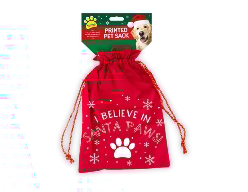 Wholesale Printed Pet Christmas Sack | christmas dog toys wholesale uk Wholesale Printed Pet Christmas Sack | christmas dog toys wholesale uk