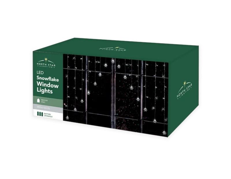 Wholesale LED Snowflake Window lights 1.8m | Gem imports Ltd.