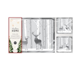 Wholesale Foiled Coasters & Placemats | Bulk Buy Christmas Homeware Wholesale Christmas Placemats