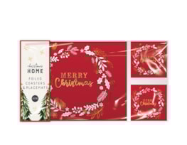 Wholesale Foiled Coasters & Placemats | Bulk Buy Christmas Homeware wholesale christmas homeware suppliers