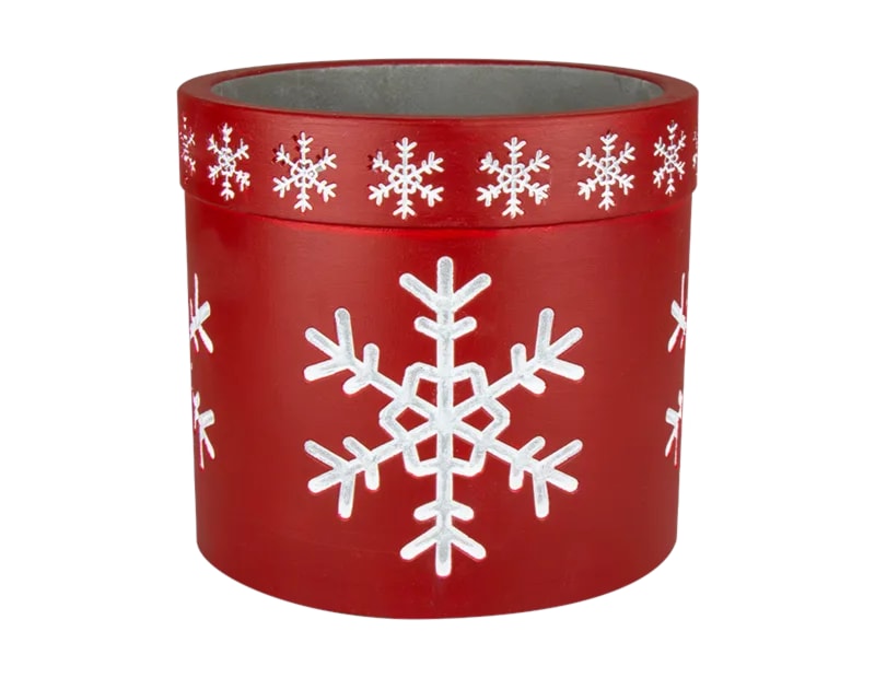 Wholesale Festive Cement Plant Pot |  Bulk Buy Christmas Ornaments