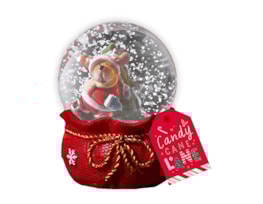 Wholesale LED Multicolour Resin Snow Globe 9cm | Bulk Buy Christmas Decorations bulk buy christmas snow globes