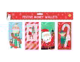 Wholesale Christmas Character Money Wallets | Bulk Buy Christmas Gifting
