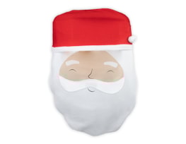 Wholesale Santa Face Chair Covers 2pk Wholesale Santa Face Chair Covers 2pk