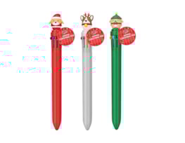 Wholesale Festive Multi-Colour Pen CDU