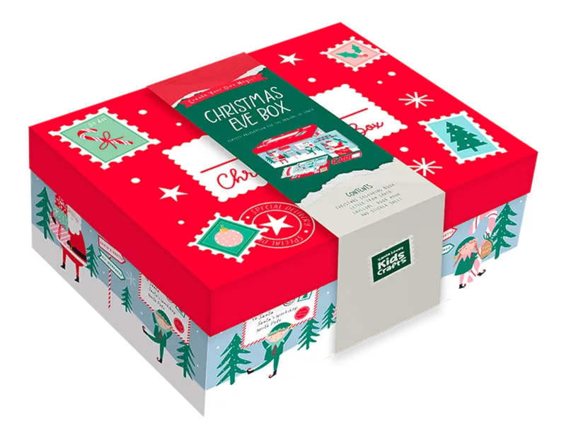 Wholesale Christmas Eve Activity Gift Box 25cm x 20cm