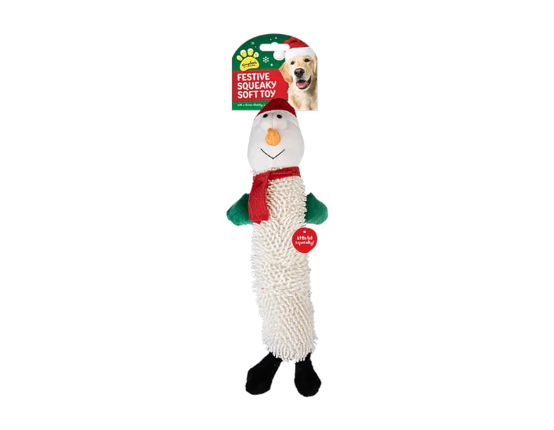 Wholesale Christmas Pet Squeaking Soft Toy