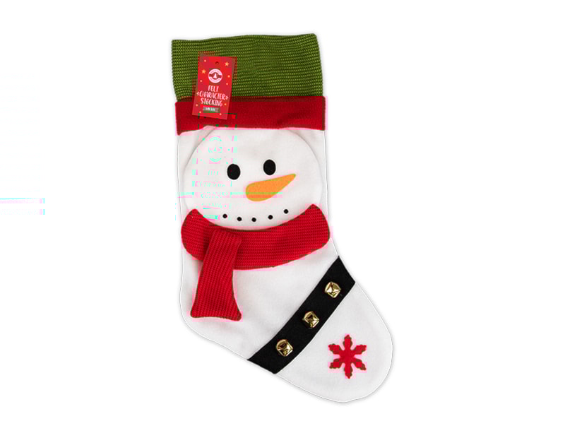 Wholesale Christmas Character Felt Stocking Wholesale Christmas Character Felt Stocking