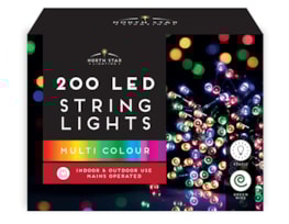 Wholesale 200 Led Mains Operated Christmas Lights - Multicoloured Wholesale 200 Led Mains Operated Christmas Lights - Multicoloured