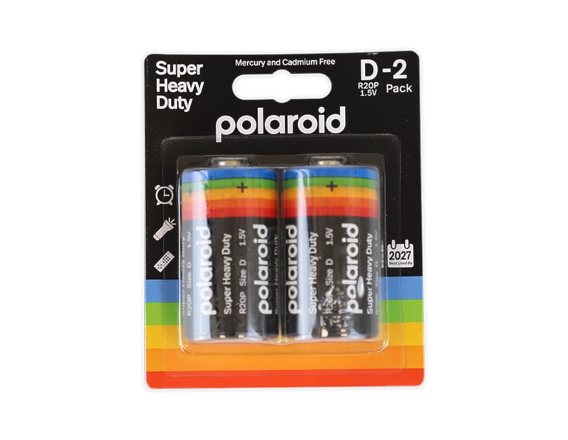 Wholesale POLAROID D HEAVY DUTY 2 PACK Wholesale POLAROID D HEAVY DUTY 2 PACK