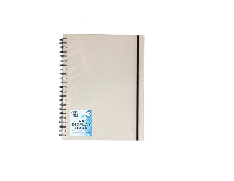 Wholesale A4 Clear Display Book - 24 Clear Pockets Wholesale A4 Clear Display Book - 24 Clear Pockets