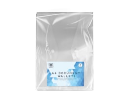 Wholesale A4 Clear Document Wallets 4pk Wholesale A4 Clear Document Wallets 4pk