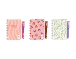 Wholesale A5 Wiro Notebook & Pen Set - Adult Wholesale A5 Wiro Notebook & Pen Set - Adult