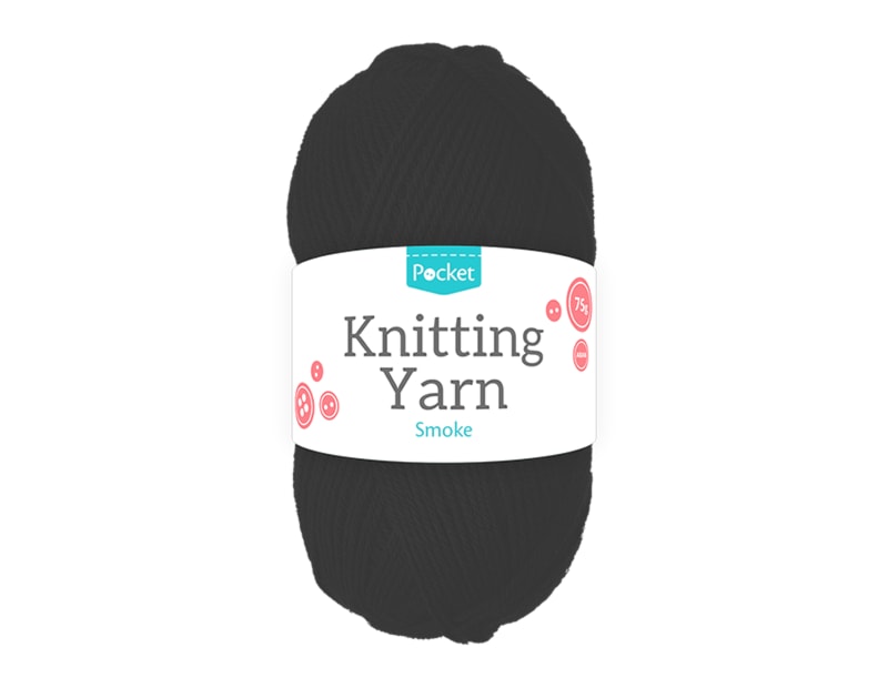 Wholesale Acrylic Aran 75g Ball Smoke Wholesale Acrylic Aran 75g Ball Smoke