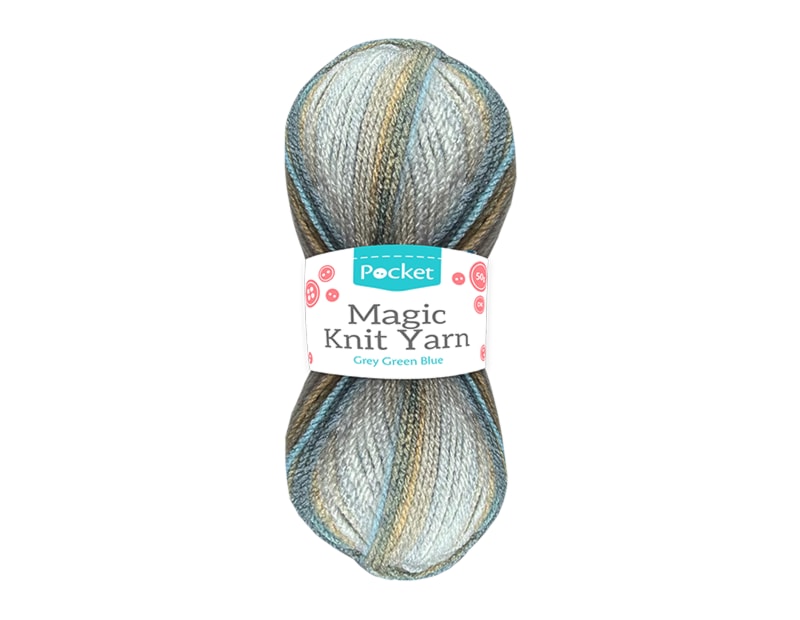 Wholesale Acrylic Magic Stripe 50g Ball Grey Green Blue Wholesale Acrylic Magic Stripe 50g Ball Grey Green Blue