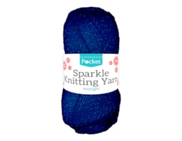 Wholesale Acrylic Sparkle 50g Ball Midnight Wholesale Acrylic Sparkle 50g Ball Midnight