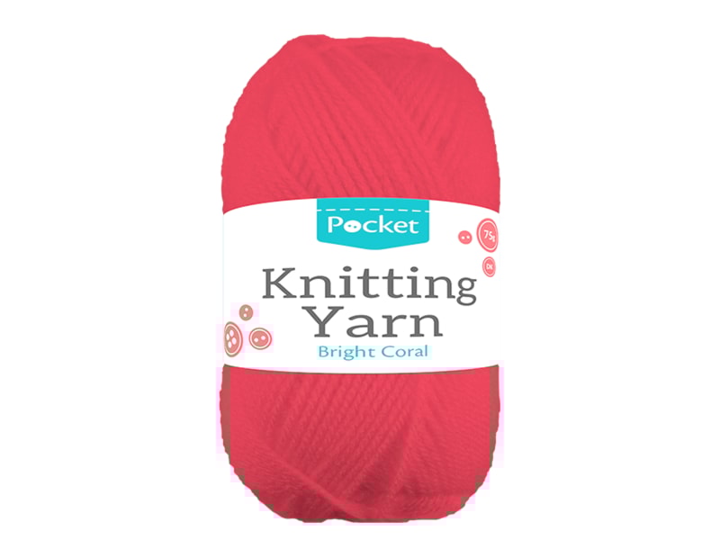 Wholesale Acrylicc DK 75G Ball Bright Coral Wholesale Acrylicc DK 75G Ball Bright Coral