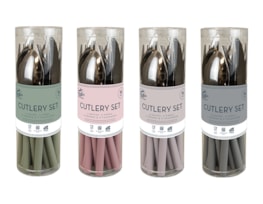 Wholesale Natural Cutlery Set 16pk Wholesale Natural Cutlery Set 16pk