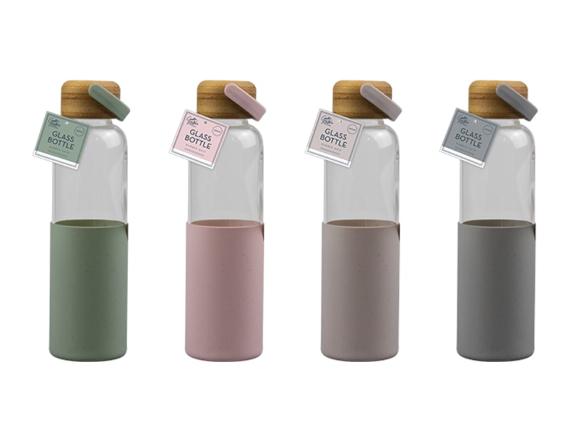 Wholesale Natural Glass Water Bottle 500ml Wholesale Natural Glass Water Bottle 500ml