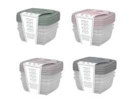 Wholesale Natural Plastic Container 4pk Wholesale Natural Plastic Container 4pk