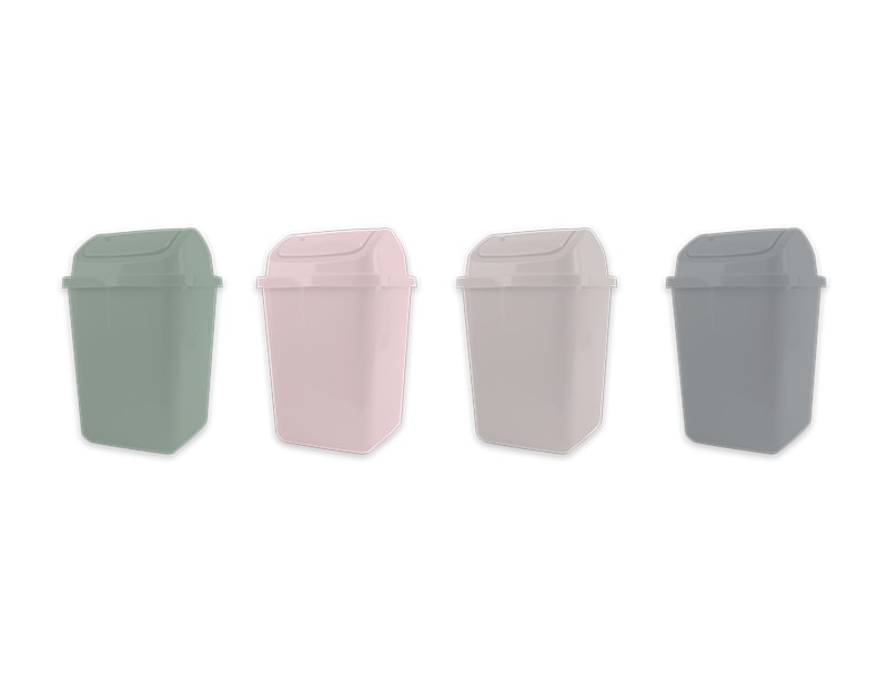Wholesale Natural Plastic Swing Top Bin Wholesale Natural Plastic Swing Top Bin