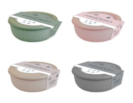 Wholesale Natural Ribbed Bowls with Airtight Lids 3pk Wholesale Natural Ribbed Bowls with Airtight Lids 3pk