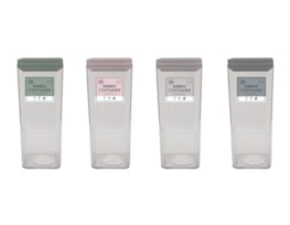 Wholesale Natural Ribbed Container with Vacuum Lid 1800ml Wholesale Natural Ribbed Container with Vacuum Lid 1800ml