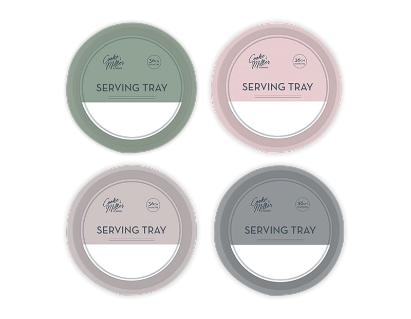 Wholesale Natural Round Serving Tray Dia. 36cm Wholesale Natural Round Serving Tray Dia. 36cm