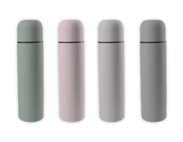 Wholesale Natural Soft Touch Travel Flask 550ml Wholesale Natural Soft Touch Travel Flask 550ml