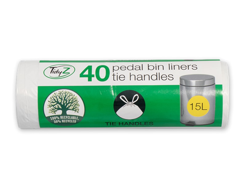 Pedal Bin Liners White 40pk Pedal Bin Liners White 40pk