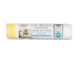 Wholesale Fresh Linen Swing Drawstring Bags 50L 10pk Wholesale Fresh Linen Swing Drawstring Bags 50L 10pk