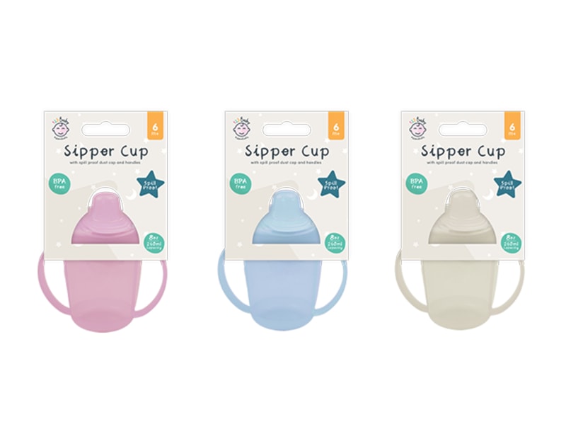 Wholesale Sipper Cup with Handle and Dust Cover 260ml/8oz Wholesale Sipper Cup with Handle and Dust Cover 260ml/8oz
