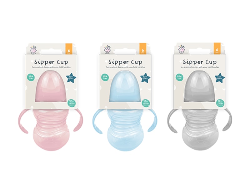 Wholesale Sipper Cup with Soft Spout and Handle Wholesale Sipper Cup with Soft Spout and Handle