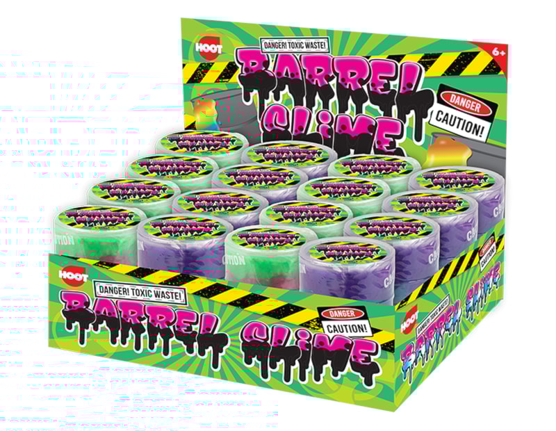 Wholesale Barrel Slime 140g CDU Wholesale Barrel Slime 140g CDU