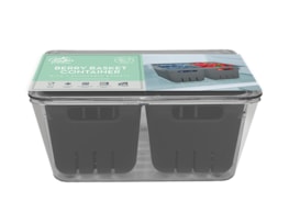 Wholesale Berry Basket Container with 2 Removeable Baskets Wholesale Berry Basket Container with 2 Removeable Baskets