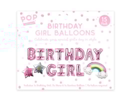 Wholesale Birthday Girl Balloon Pack Wholesale Birthday Girl Balloon Pack