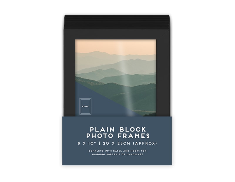 Wholesale Black Photo Frame 8 X 10" 1pk CDU Wholesale Black Photo Frame 8 X 10" 1pk CDU