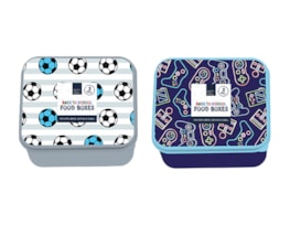 Wholesale Boys Printed Food Boxes 3pk