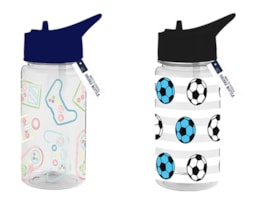 Wholesale Boys Printed Bottle With Straw 400ml Wholesale Boys Printed Bottle With Straw 400ml