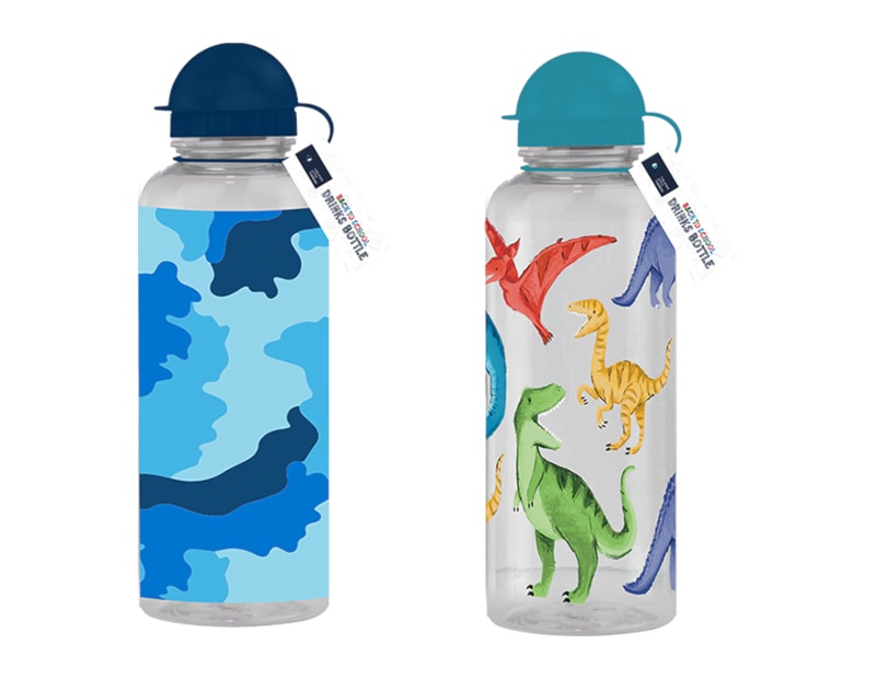 Wholesale Boys Printed Drinks Bottle 600ml Wholesale Boys Printed Drinks Bottle 600ml