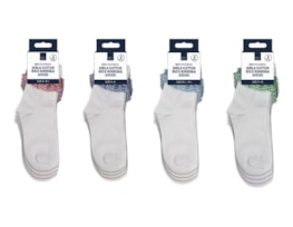 Wholesale Girls Cotton Rich Gingham Socks 4pk 4 asstd sizes Wholesale Girls Cotton Rich Gingham Socks 4pk 4 asstd sizes