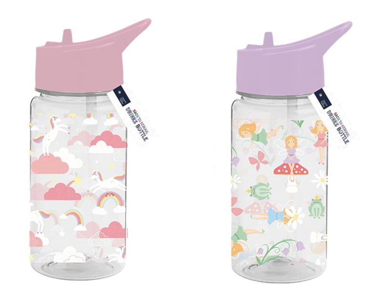 Wholesale Girls Printed Bottle With Straw Wholesale Girls Printed Bottle With Straw