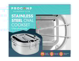 Wholesale Stainless Steel Oval Cookset