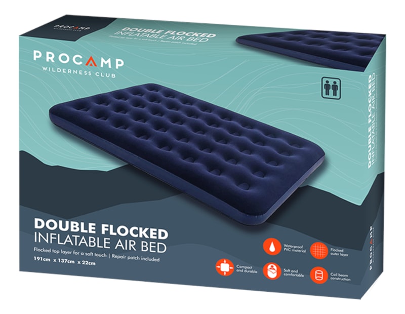 Wholesale Double Flocked Air bed Wholesale Double Flocked Air bed