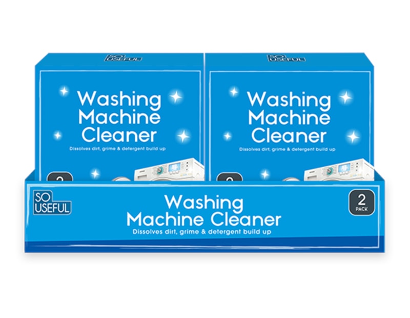 Wholesale Washing Machine Cleaner 2pk CDU Wholesale Washing Machine Cleaner 2pk CDU