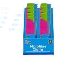 Wholesale Microfibre Cloths 3pk CDU Wholesale Microfibre Cloths 3pk CDU