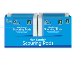 Wholesale Pearl Nonscratch Scouring Pads 3pk CDU Wholesale Pearl Nonscratch Scouring Pads 3pk CDU